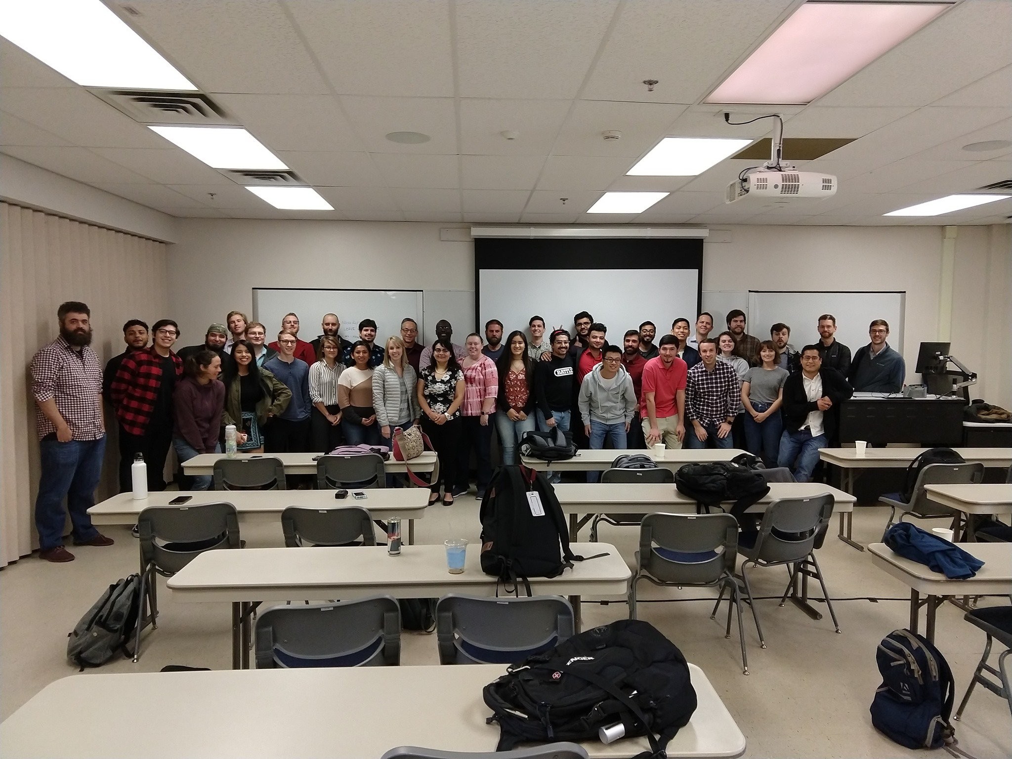 Group of students in a classroom